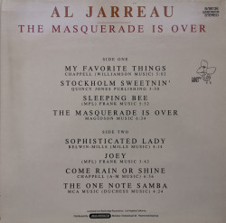 Al Jarreau – албум The Masquerade Is Over - Img 2
