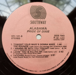 Alabama – албум Pride Of Dixie - Img 3