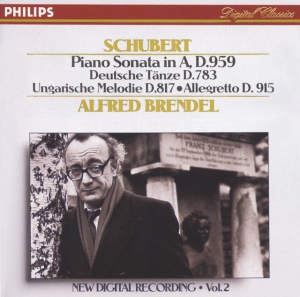Alfred Brendel - SCHUBERT: PIANO SONATA IN A. D.959-NO.20; HUNGARIAN MELODY; 16 GERMAN DANCES ETC. (1 x CD)