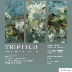 Amanda Harberg,Katie Leung,Kathleen Nester,Wendy Stern - TRIPTYCH NEW WORKS FOR LOW FLUTES (1 x CD)