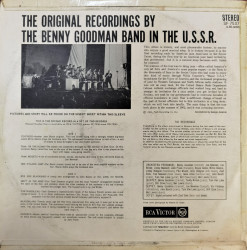 Benny Goodman And His Orchestra – албум Benny Goodman In Moscow Record 2 - Img 2