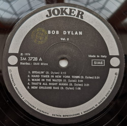 Bob Dylan – албум A Rare Batch Of Little White Wonder - Volume 2 - Img 3