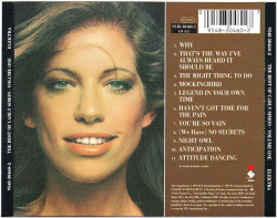 Carly Simon ‎– албум The Best Of Carly Simon (Volume One) (CD) - Img 2