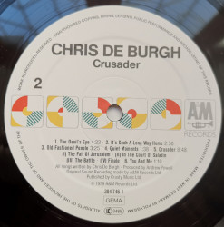 Chris de Burgh – албум Crusader - Img 2