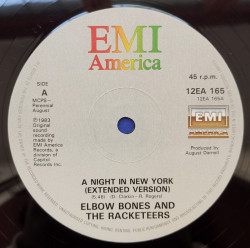 Elbow Bones And The Racketeers – сингъл A Night In New York - Img 2