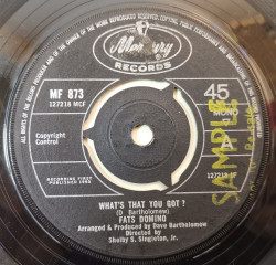 Fats Domino – сингъл What's That You Got? / It's Never Too Late