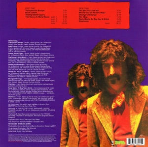 Frank Zappa – албум Chunga's Revenge - Img 2