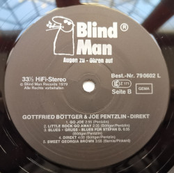 Gottfried Böttger & Joe Pentzlin – албум Direkt - Img 2
