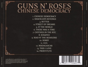 Guns N' Roses – албум Chinese Democracy (CD) - Img 2