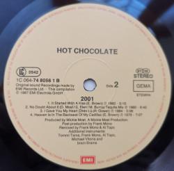 Hot Chocolate – албум 2001 - Img 3