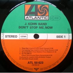 J. Kühn Band ‎– албум Don't Stop Me Now - Img 3