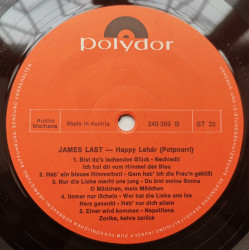 James Last – албум Happy Lehár - Img 3