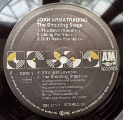 Joan Armatrading – албум The Shouting Stage - Img 3