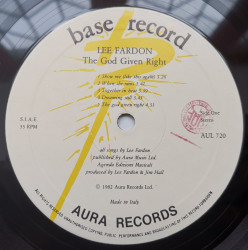 Lee Fardon – албум The God Given Right - Img 2