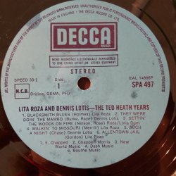 Lita Roza, Dennis Lotis ‎– албум The Ted Heath Years - Img 4