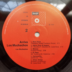 Los Muchachos – албум Arriva Los Muchachos - Img 3