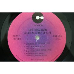 Lou Donaldson ‎– албум Color As A Way Of Life - Img 2