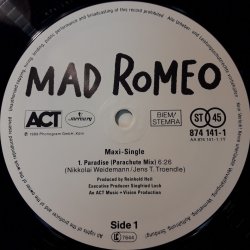 Mad Romeo ‎– сингъл Paradise / Into My Arms - Img 4