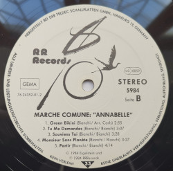 Marche Comune – албум Annabelle - Img 3