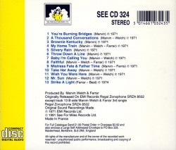 Marvin, Welch & Farrar ‎– албум Marvin, Welch & Farrar...Plus (CD) - Img 2