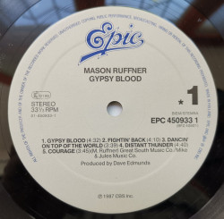 Mason Ruffner ‎– албум Gypsy Blood - Img 3