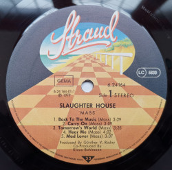 Mass ‎– албум албум Slaughter House - Img 3