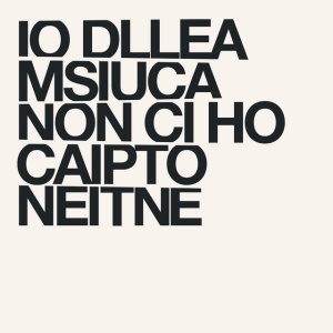 MEI, GIULIA - IO DELLA MUSICA NON CI HO CAPITO NIENTE