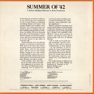 Michel Legrand – албум Summer Of '42 - Img 2