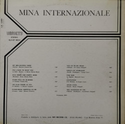 Mina – албум Internazionale - Img 2