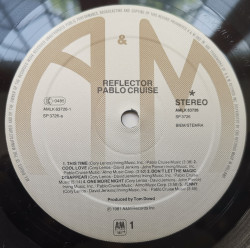 Pablo Cruise ‎– албум Reflector - Img 3