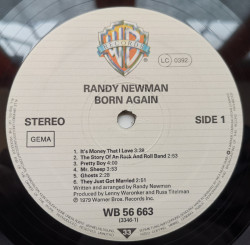 Randy Newman – албум Born Again - Img 2