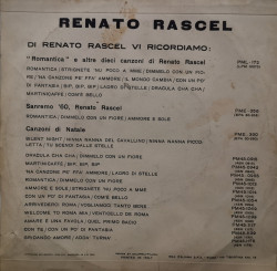Renato Rascel – сингъл Arrivederci Roma / Vogliamoci Tanto Bene - Img 2