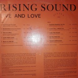 Rising Sound – албум Live And Love - Img 2