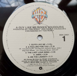 Roger Voudouris ‎– албум A Guy Like Me - Img 3
