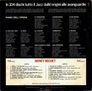 Sidney Bechet – албум Sidney Bechet - Img 2