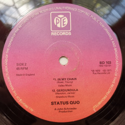Status Quo – сингъл Down The Dustpipe