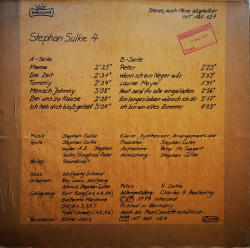 Stephan Sulke ‎– албум Stephan Sulke 4 - Img 3