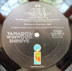 Stomu Yamashta / Steve Winwood / Michael Shrieve ‎– албум Go - Img 3