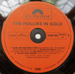 The Hollies – албум In Gold - Img 3