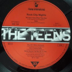 The Teens ‎– албум Rock City Nights - Img 5