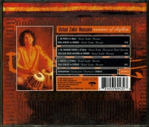 Ustad Zakir Hussain – албум Essence Of Rhythm (CD) - Img 2