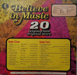 Various – албум Believe In Music - Img 2