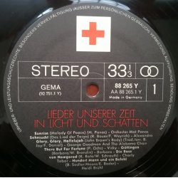 Various ‎– албум Lieder Unserer Zeit In Licht Und Schatten - Img 3