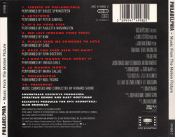 Various ‎– албум Philadelphia (Music From The Motion Picture) (CD) - Img 2