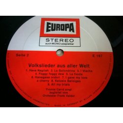Yvonne Carré ‎– албум Volkslieder Aus Aller Welt - Img 4