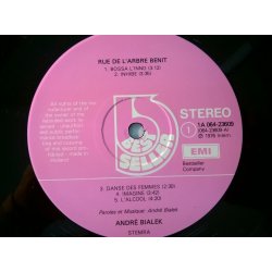 André Bialek ‎– албум Rue De L'arbre Bénit - Img 2