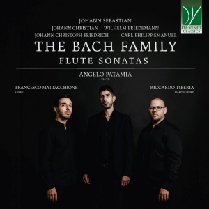 Angelo Patamia,Francesco Maria Mattacchione,Riccardo Tiberia - THE BACH FAMILY FLUTE SONATAS (1 x CD)