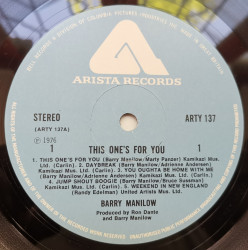Barry Manilow – албум This One's For You - Img 3