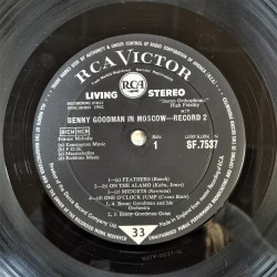 Benny Goodman And His Orchestra – албум Benny Goodman In Moscow Record 2 - Img 3