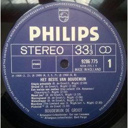 Boudewijn De Groot ‎– албум Het Beste Van Boudewijn - Img 3